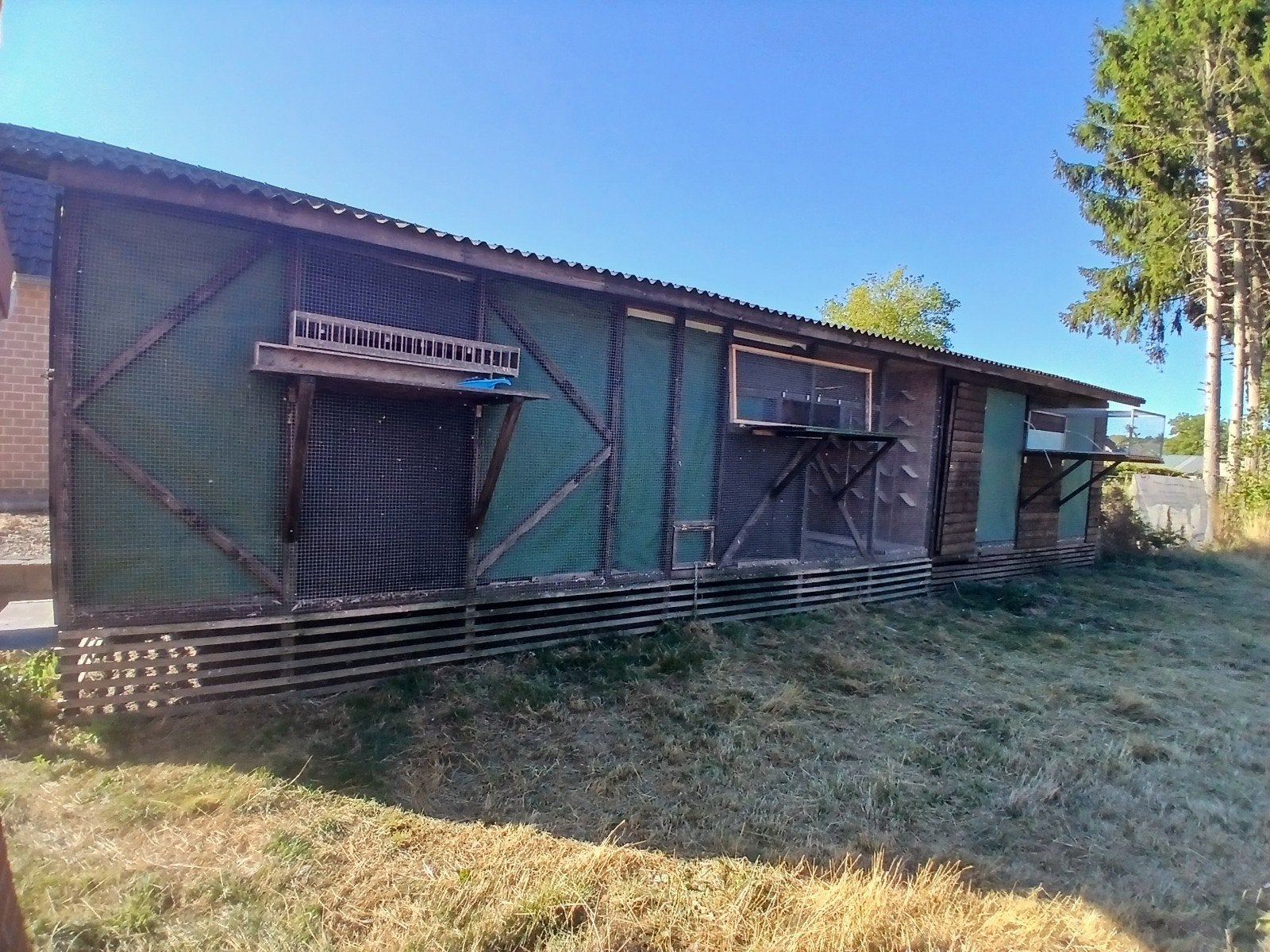 duivenhok te koop voor klein prijsje, Dieren en Toebehoren, Ophalen, Hout, Vogelkooi