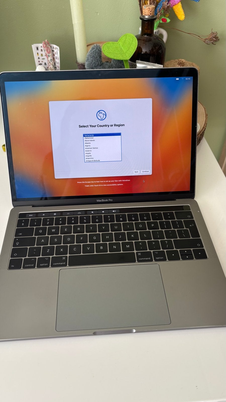 MacBook Pro 13 inch - very good condition, MacBook Pro, 256 GB, 2 tot 3 Ghz, Qwerty