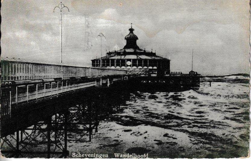 SCHEVENINGEN - WANDELHOOFD, Ophalen of Verzenden, 1940 tot 1960, Gelopen, Zuid-Holland