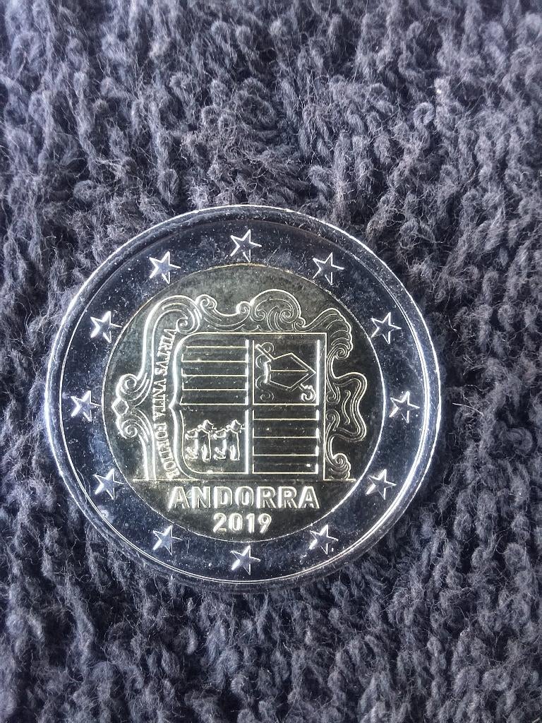 2 Euro munt Andorra, Postzegels en Munten, Munten | Europa | Euromunten, Ophalen of Verzenden, Overige landen, 2 euro, Losse munt