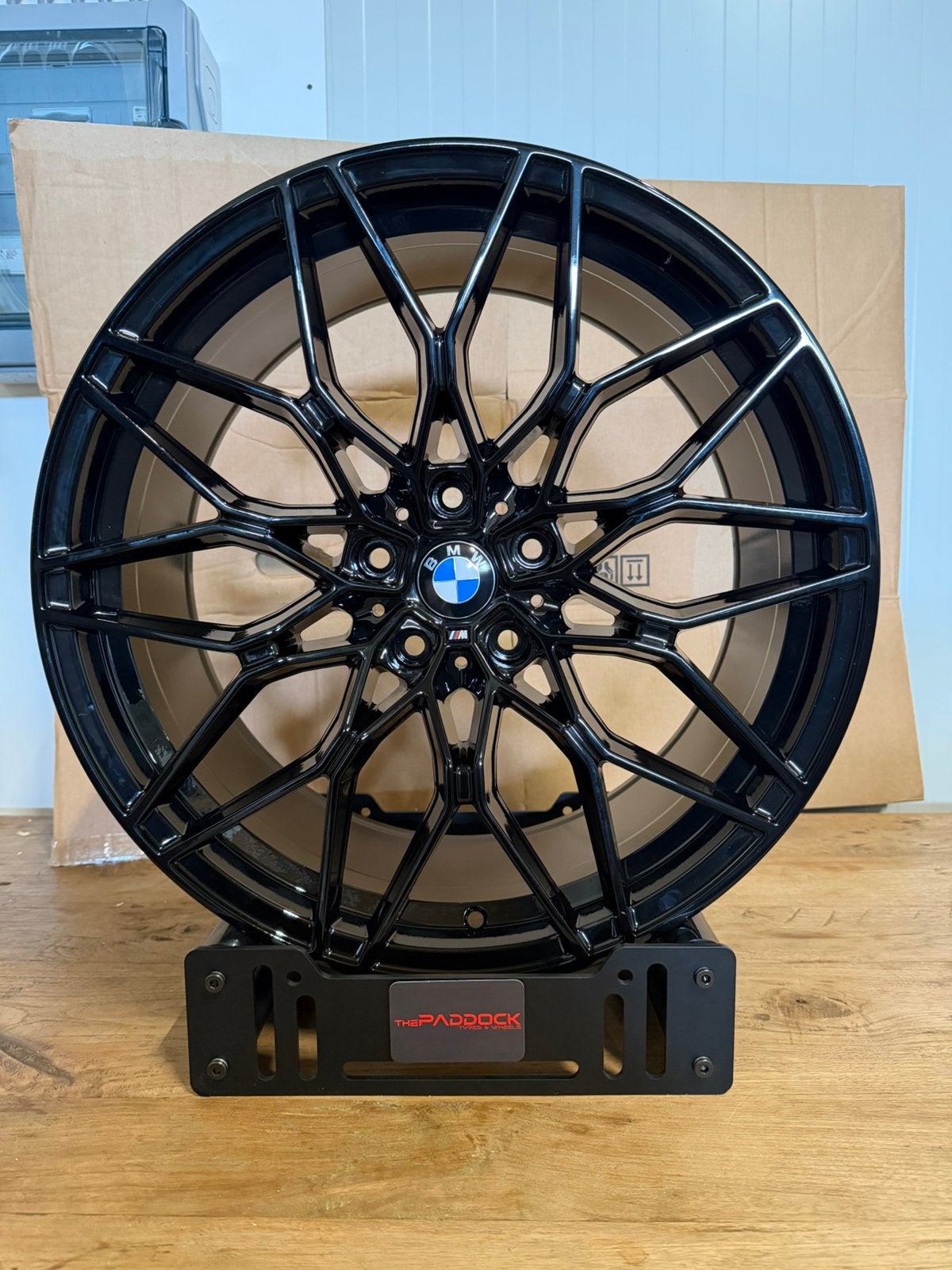 20” BMW Velgen 1000M Style Hoogglans Zwart Breedset