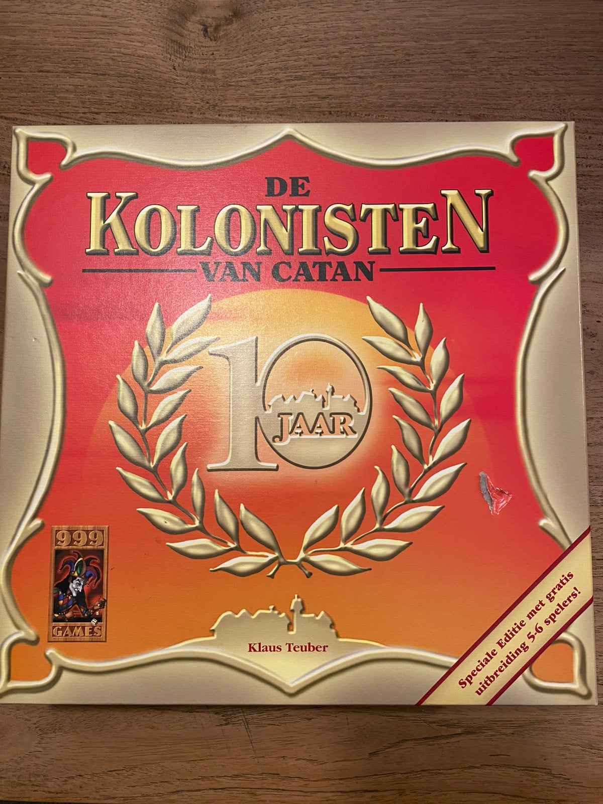 Kolonisten van Catan basisspel hout 10 jaar editie, Ophalen of Verzenden, Zo goed als nieuw