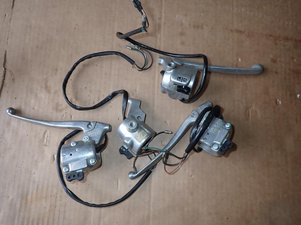 Yamaha FS1 Gashandel Unit Met Knipper Schakelaar Rechts OEM, Motoren, Verzenden