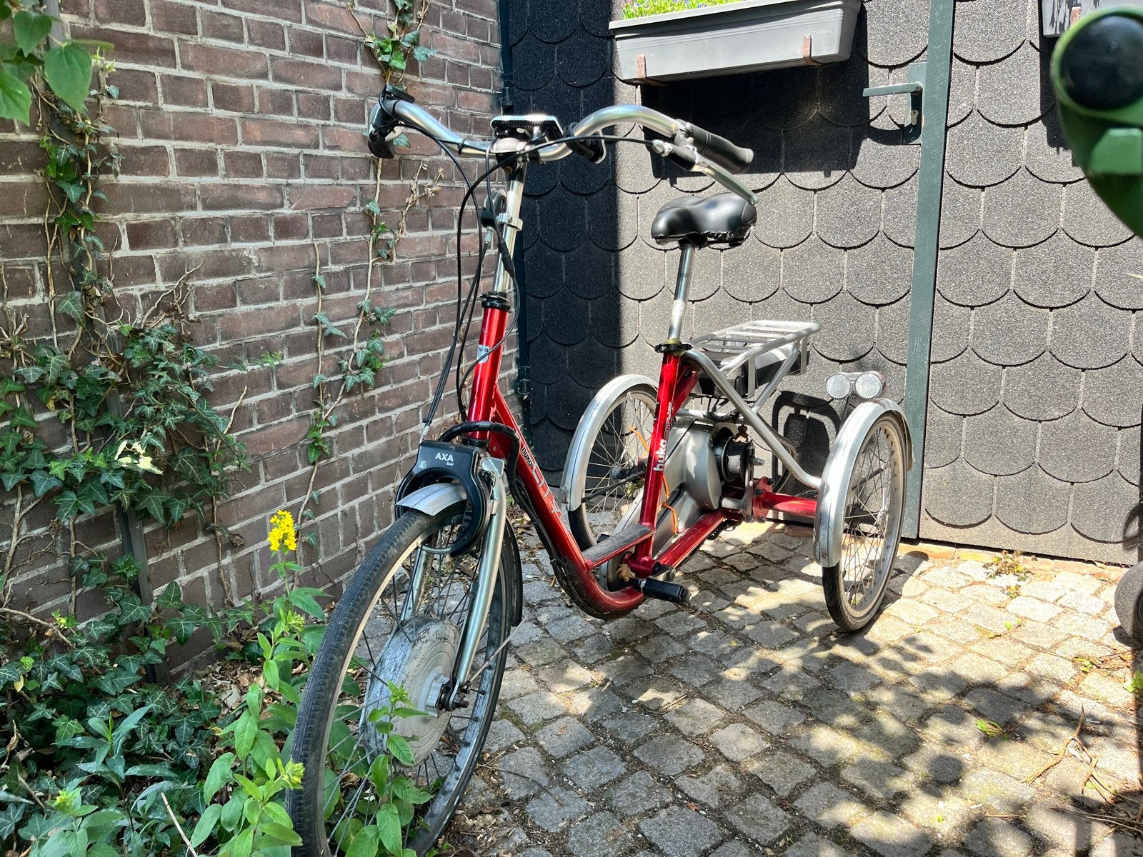 Huka City 22 electrische driewieler, Ophalen, Gebruikt, Velgrem