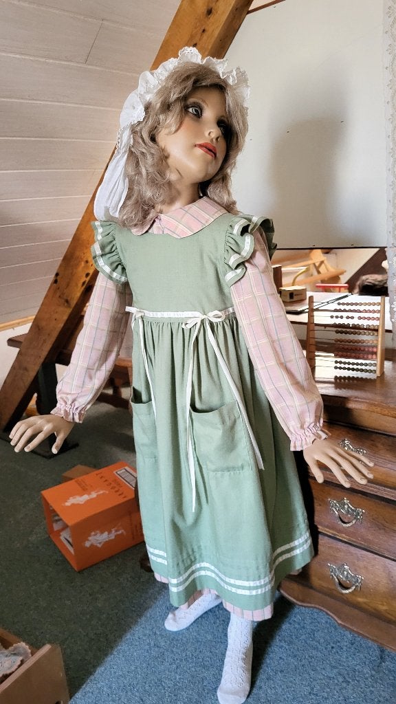 Vintage etalagepop 126 cm, Verzamelen, Poppen, Ophalen, Gebruikt, Pop