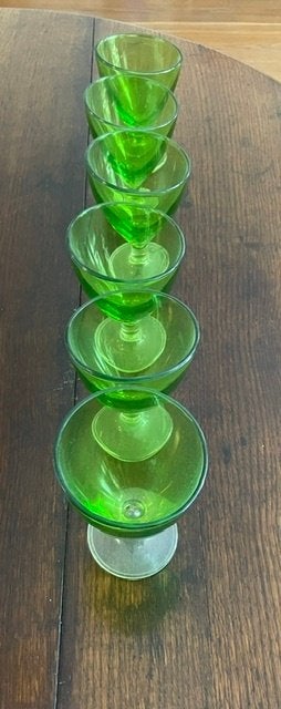 Vintage IJscoupes, Huis en Inrichting, Keuken | Servies, Ophalen, Glas of Glazen, Gebruikt, Vintage