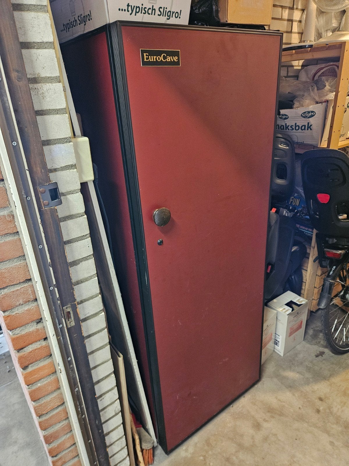 EuroCave Confort Vieillithèque Wijnkast - Perfecte Bewaring, Ophalen, Gebruikt, Overige materialen, 25 flessen of meer