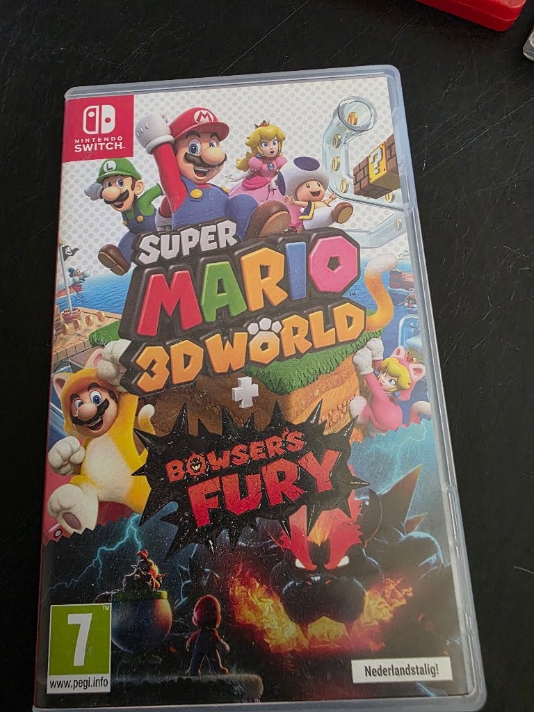 Super Mario 3D world + Bowsers Fury, Spelcomputers en Games, Avontuur en Actie, Ophalen of Verzenden, Zo goed als nieuw, 3 spelers of meer
