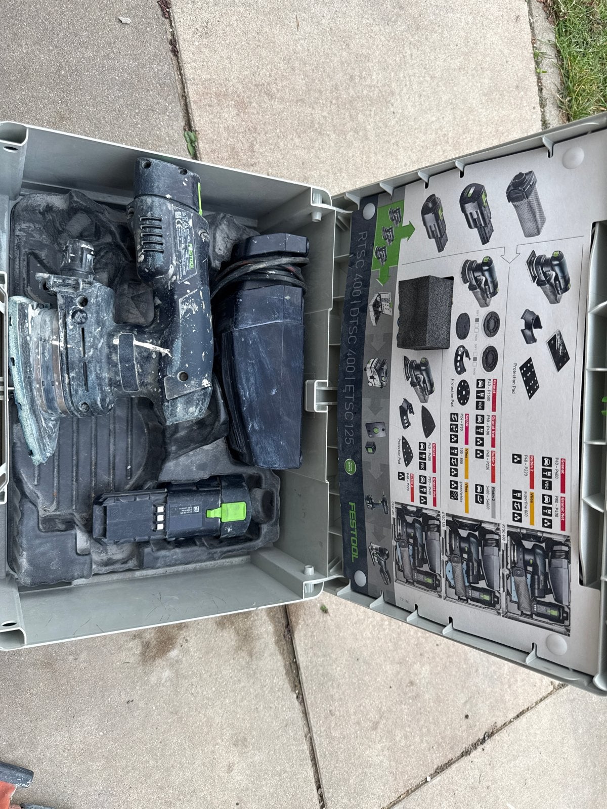 Festool DTSC 400 Schuurapparaat - Gebruikt
