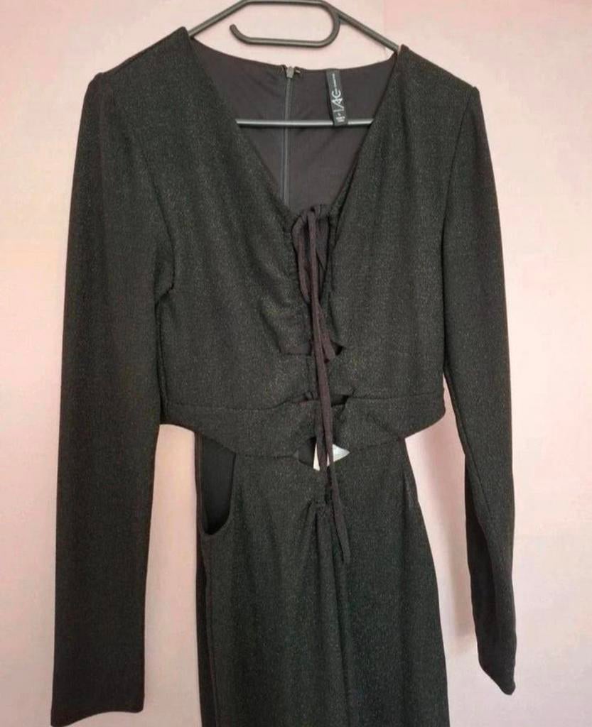 Glitter jumpsuit, Kleding | Dames, Jumpsuits, Zwart, Maat 42/44 (L), Ophalen of Verzenden, Ann Christine