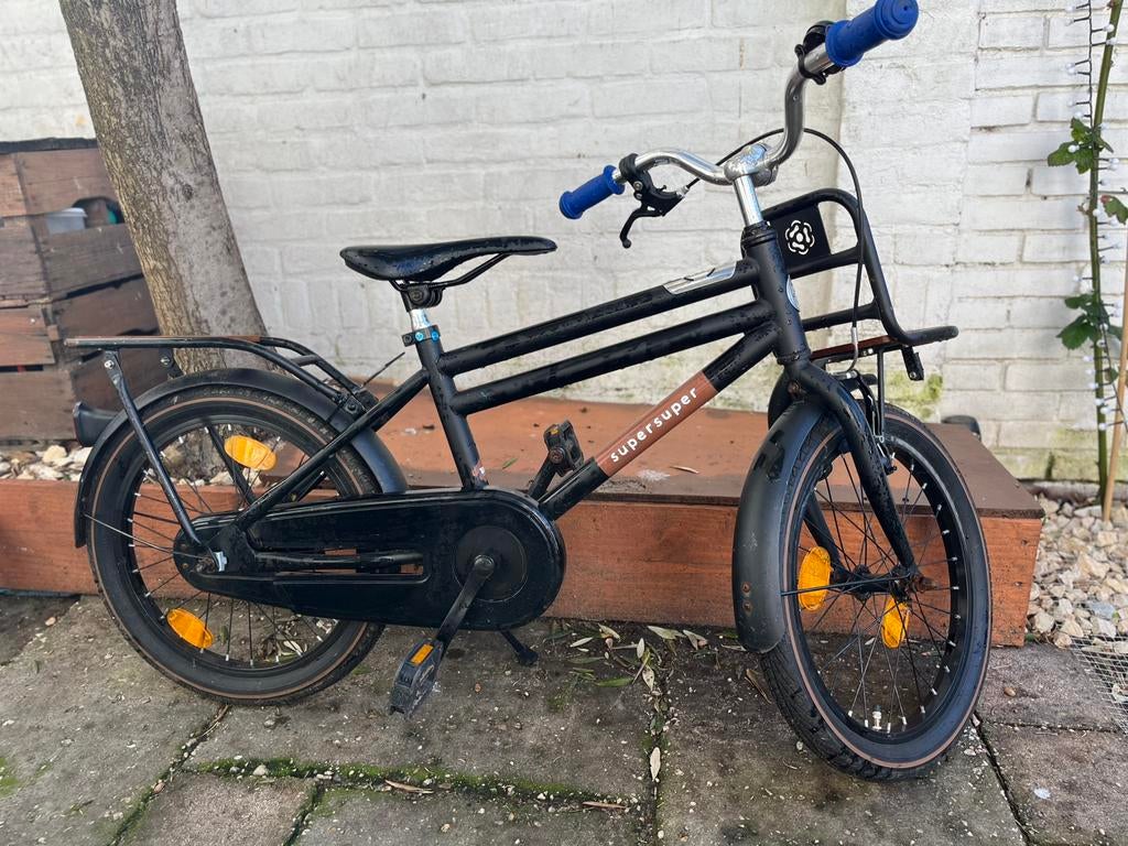 Supersuper kinderfiets, Ophalen, Gebruikt, 18 inch, Handrem