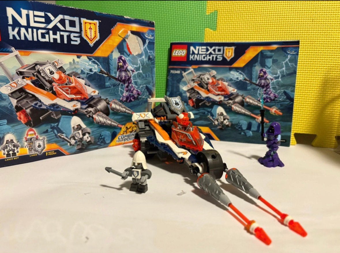 Lego Nexo Knights 70348 Lance's Twin Jouster, Ophalen of Verzenden, Gebruikt