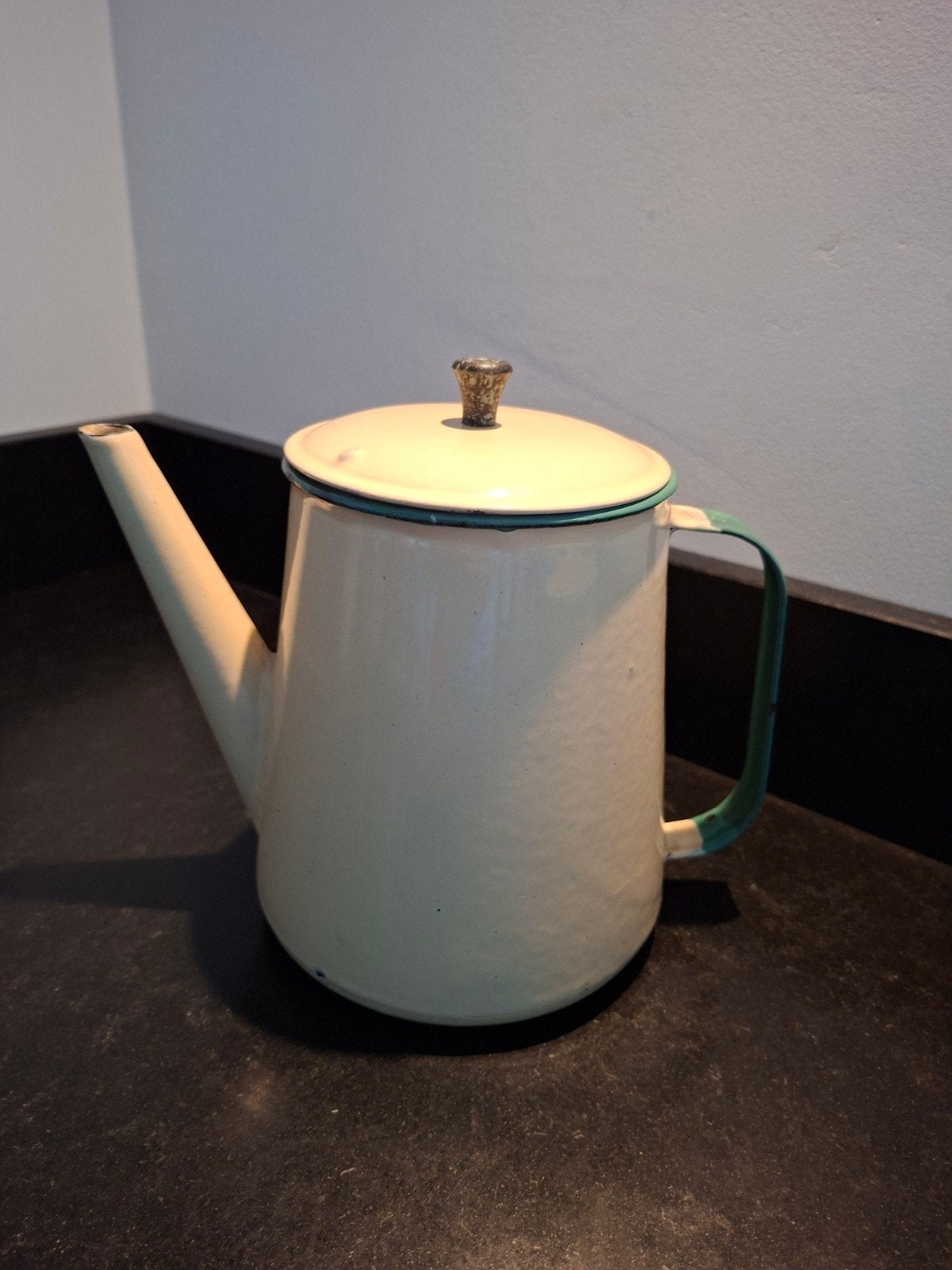 Koffiekan emaille, Ophalen of Verzenden