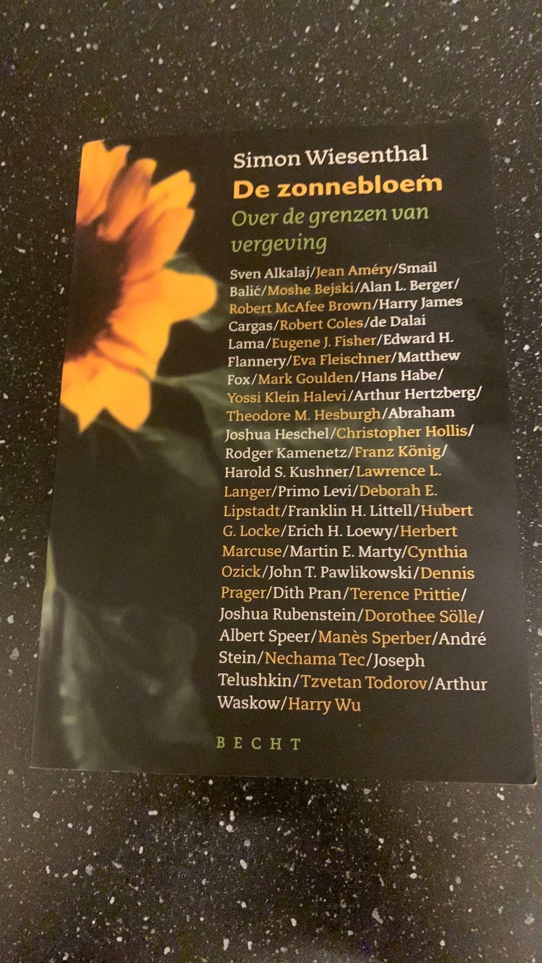 S. Wiesenthal - De zonnebloem, Ophalen of Verzenden, Zo goed als nieuw, S. Wiesenthal