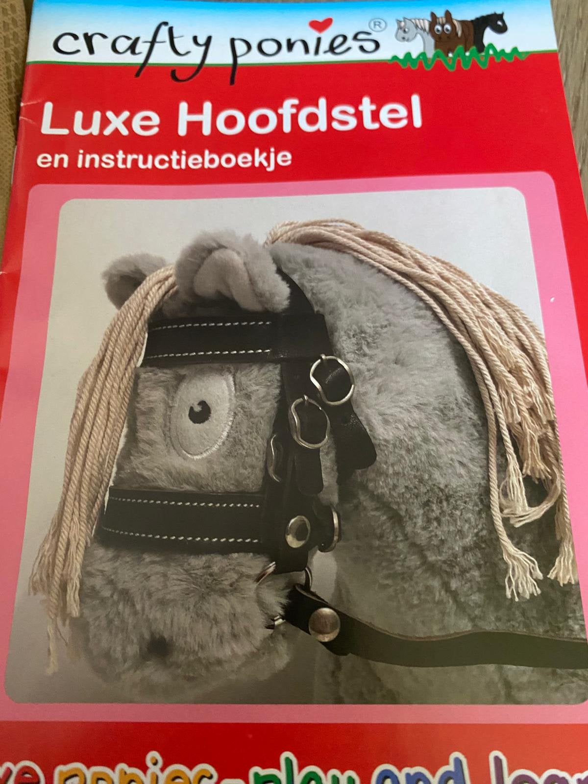 Crafty Ponies Premium Hoofdstel zgan, Ophalen of Verzenden, Zo goed als nieuw, Jongen of Meisje