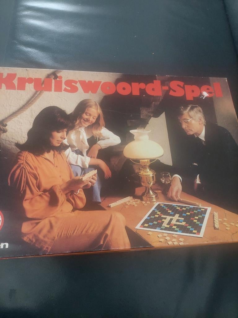Kruiswoordspel vintage 1975, Ophalen of Verzenden