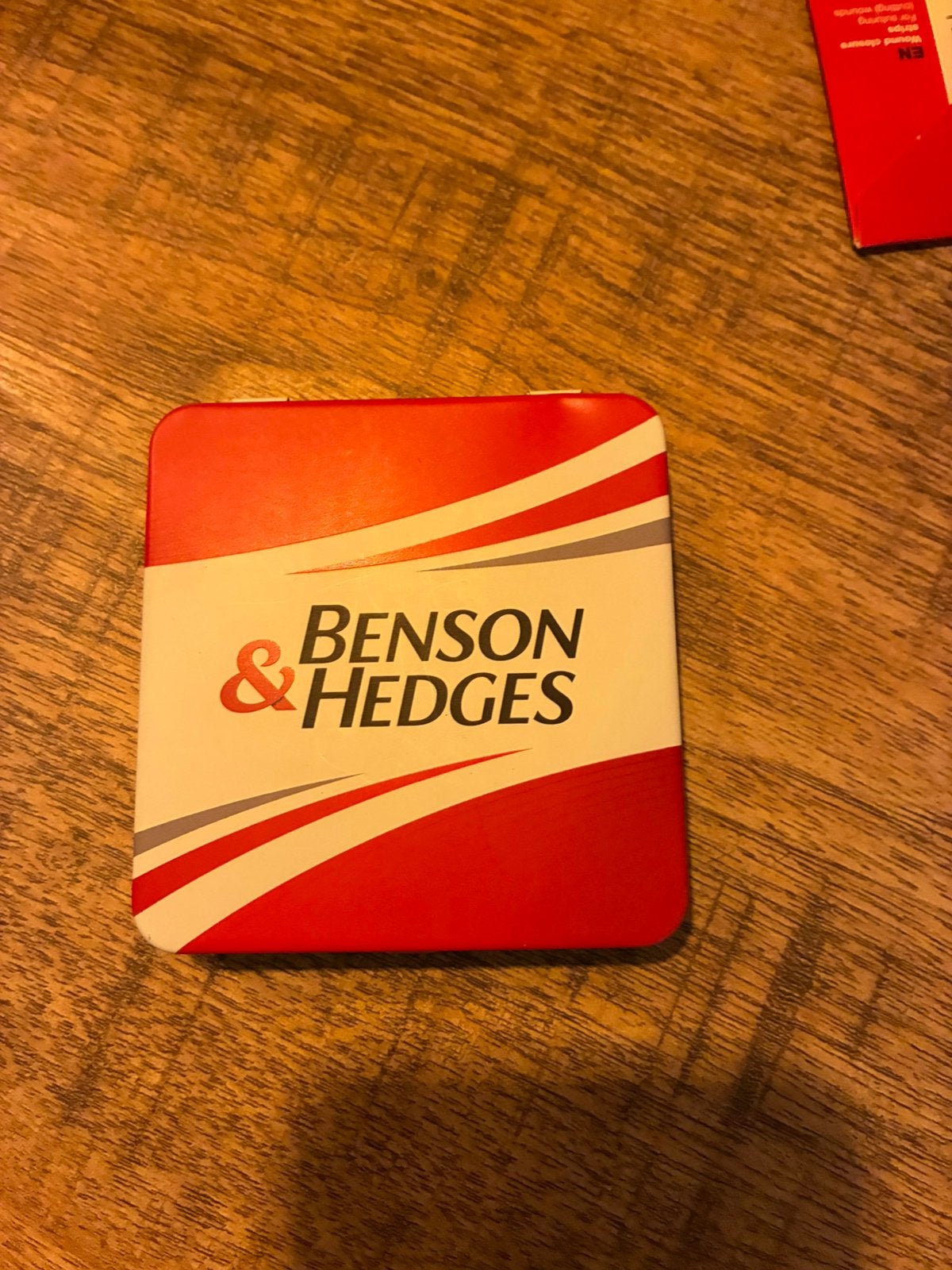 Vintage Benson & Hedges metalen sigarettendoosje, Ophalen