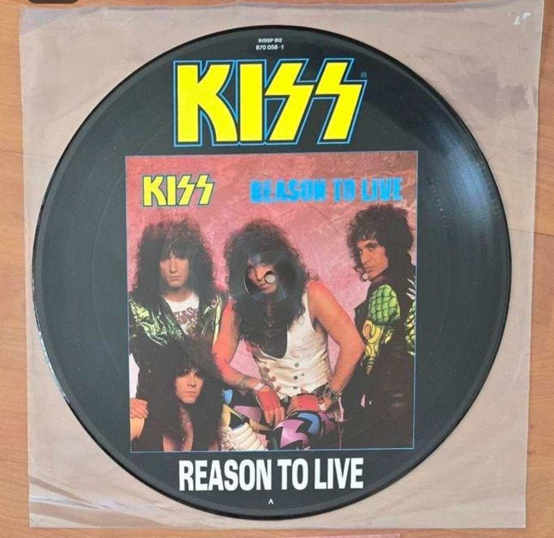 KISS PICTURE DISC, Cd's en Dvd's, Vinyl | Rock, Overige genres, Ophalen of Verzenden, Zo goed als nieuw, Picture disc