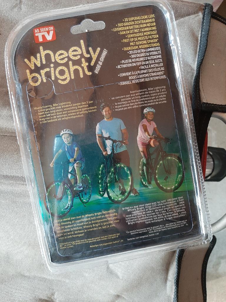Fiets licht snoer, Fietsen en Brommers, Ophalen of Verzenden, Nieuw, Batterij, Verlichtingsset