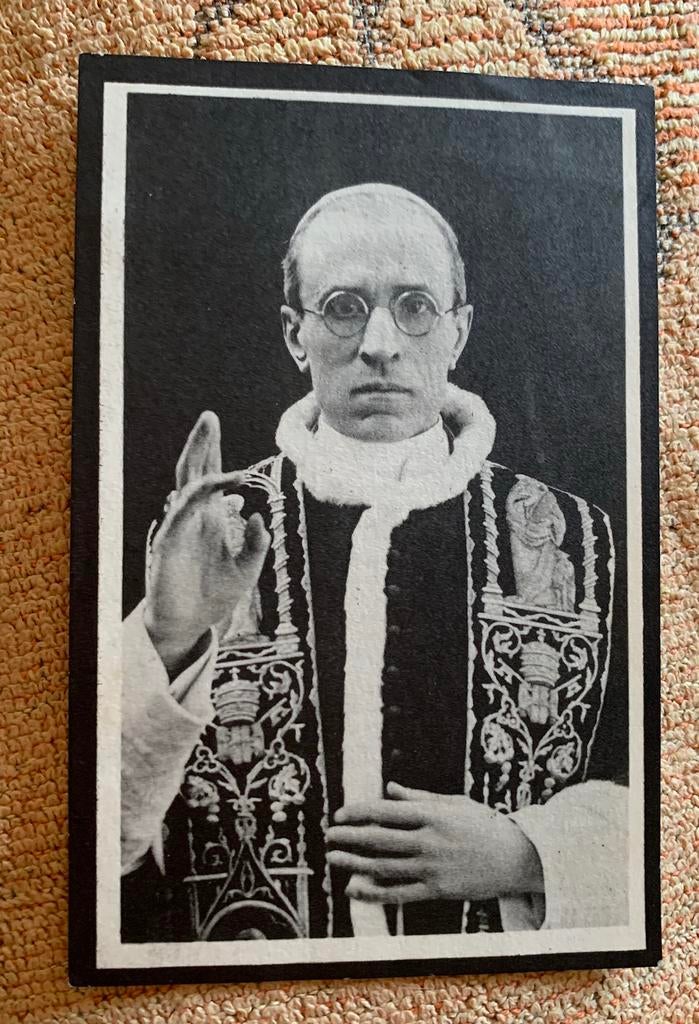 Paus Pius 1876-1958 XII, Verzamelen, Ophalen of Verzenden