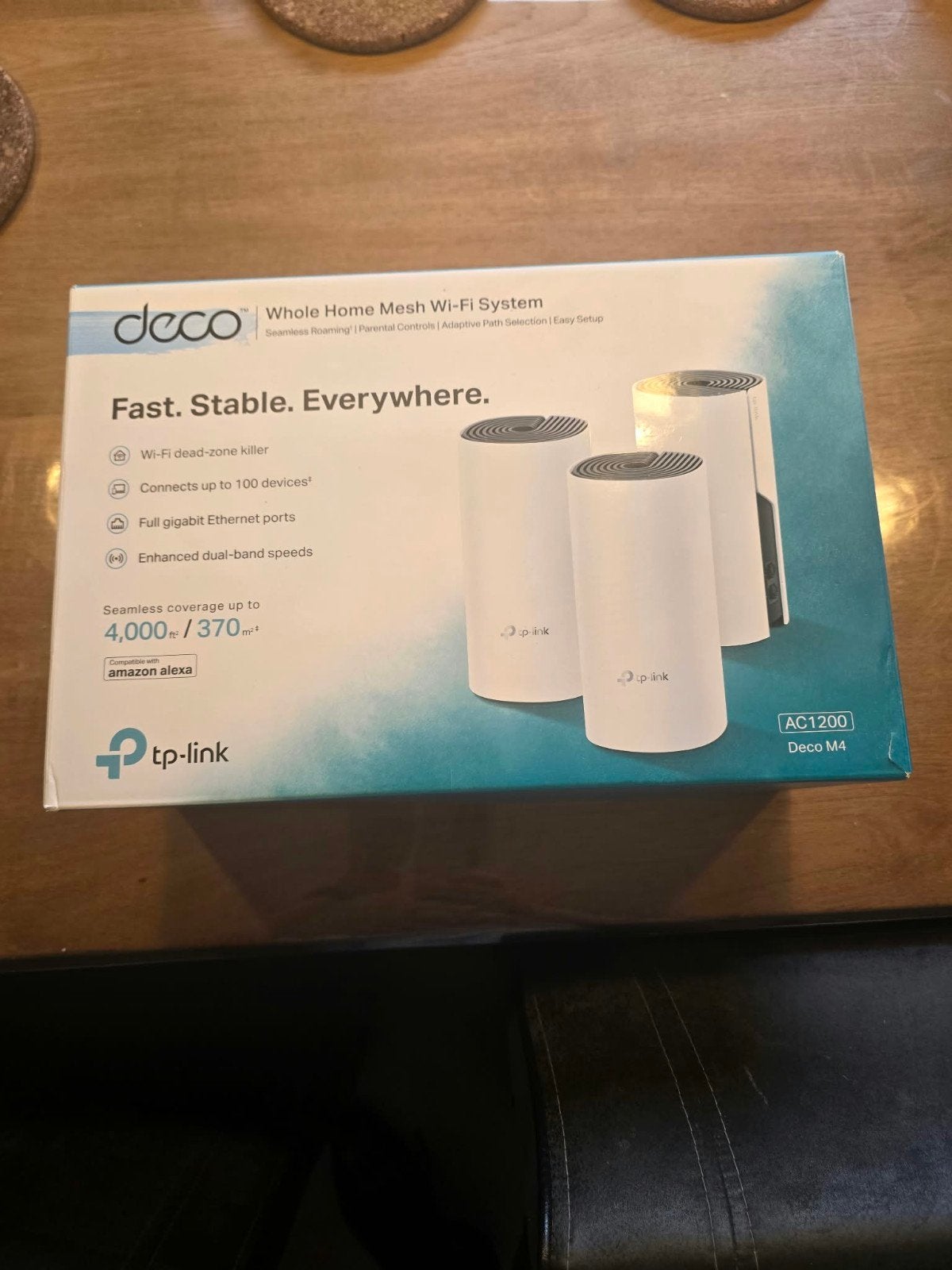 TP-Link Deco M4 Wifi Systeem. Zeer goede staat!, Ophalen of Verzenden, Zo goed als nieuw, TPlink