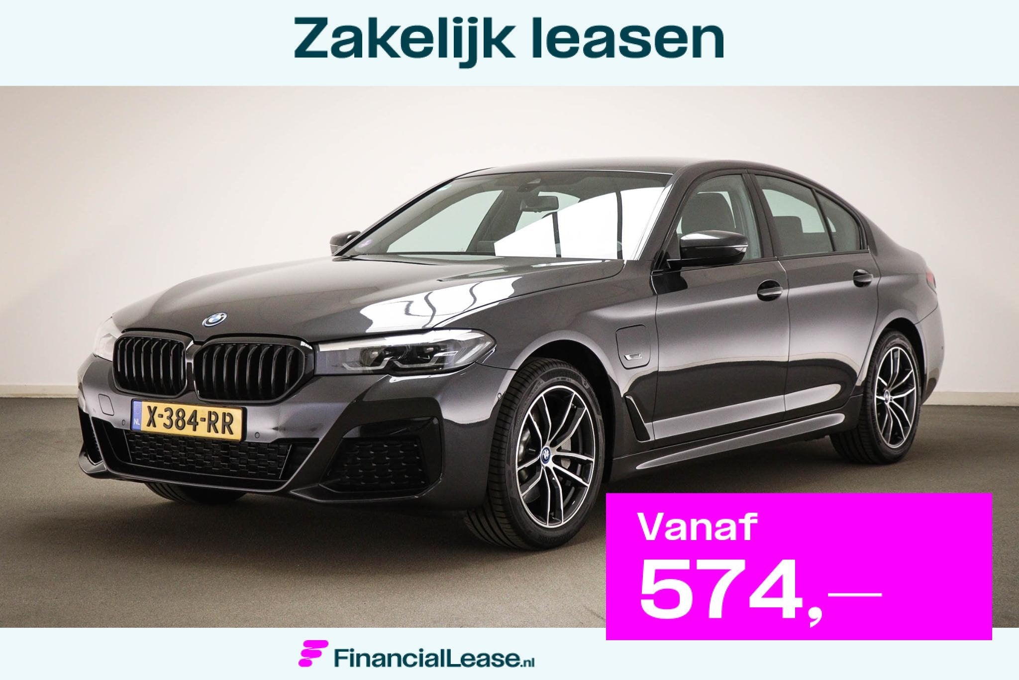 BMW 5-serie 530e xDrive M-Sport | CAMERA | TREKHAAK | DAB |, 1998 cc, Stof, Gebruikt, 4 cilinders