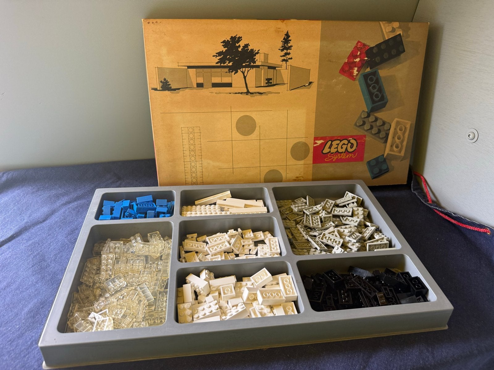 Vintage LEGO System 751 - Hobbymodellbau set, Gebruikt, Overige thema's, Lego, Ophalen of Verzenden