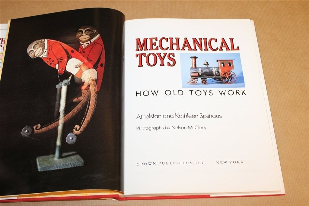 Mechanical Toys — How Antique Toys Work, Fraai Geïllustreerd, Antiek en Kunst, Ophalen of Verzenden