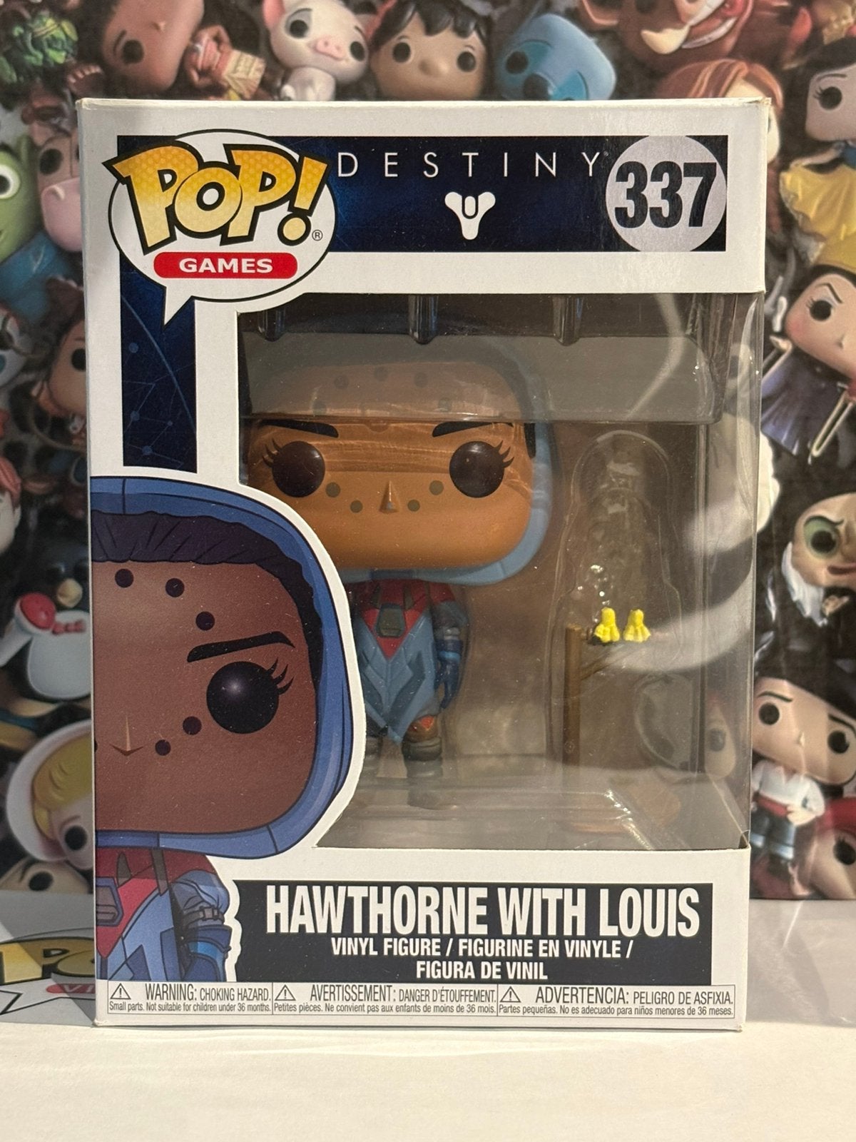 Funko pop Hawthorne with Louis 337 Destiny games BESCHRIJVIN, Ophalen of Verzenden, Zo goed als nieuw
