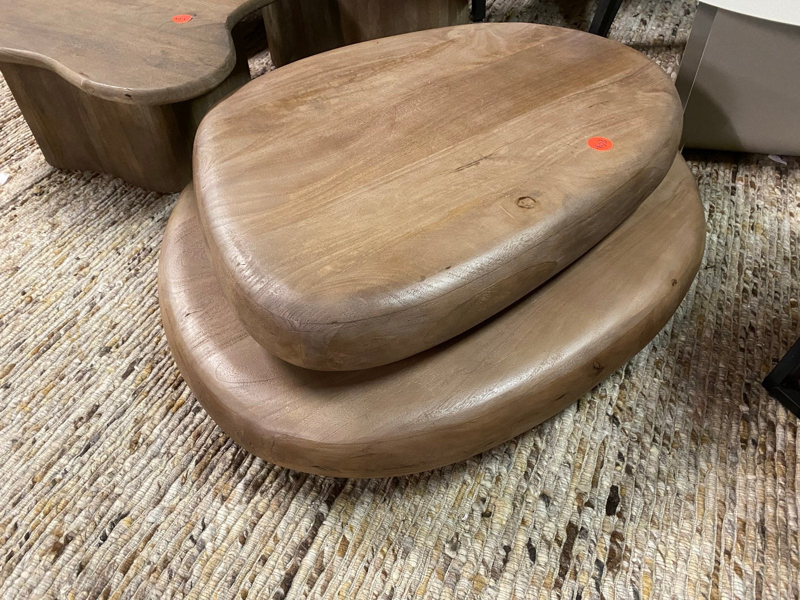 Kabo Draaibare Salontafel 80x100 Medium Bruin Hout, Ophalen, 100 tot 150 cm, Nieuw, 50 tot 100 cm