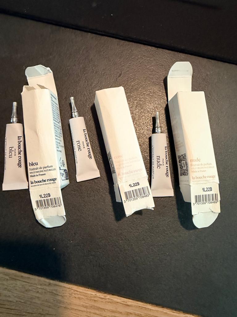 3 unieke Niche parfum testers van La Bouche Rouge, Ophalen of Verzenden, Nieuw