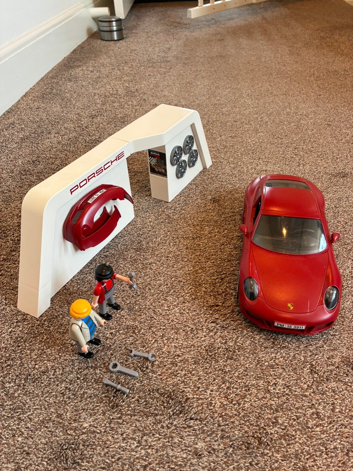 Playmobil porsche 911, Ophalen of Verzenden, Zo goed als nieuw