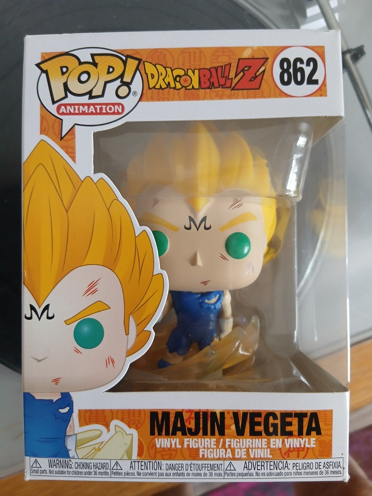 Funko Pop! Dragon Ball Z Majin Vegeta #862, Ophalen of Verzenden, Nieuw