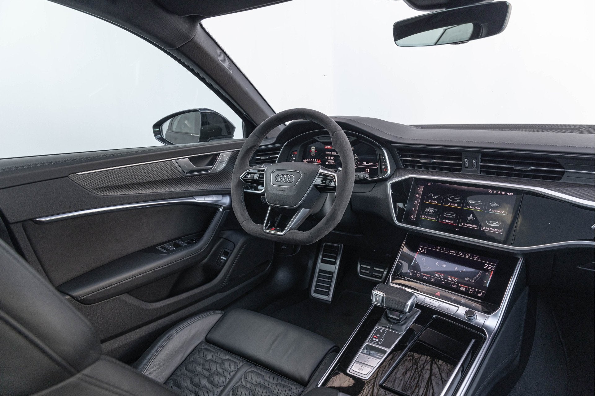 Audi RS6 Avant 4.0 TFSI 600pk Quattro Pano Keramisch Urban B, Auto's, Automaat, Gebruikt, 600 pk, Vierwielaandrijving