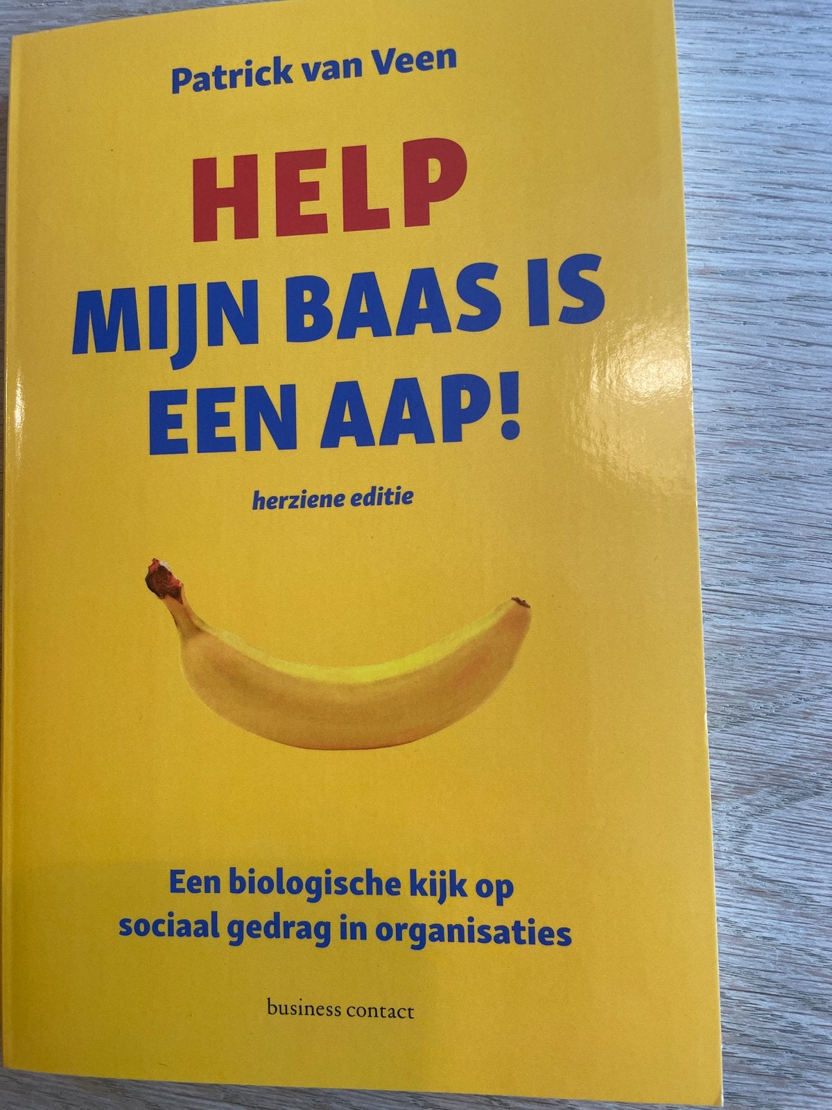 HELP MIJN BAAS IS EEN AAP! - Patrick van Veen (Nieuw), Ophalen of Verzenden, Nieuw, Management