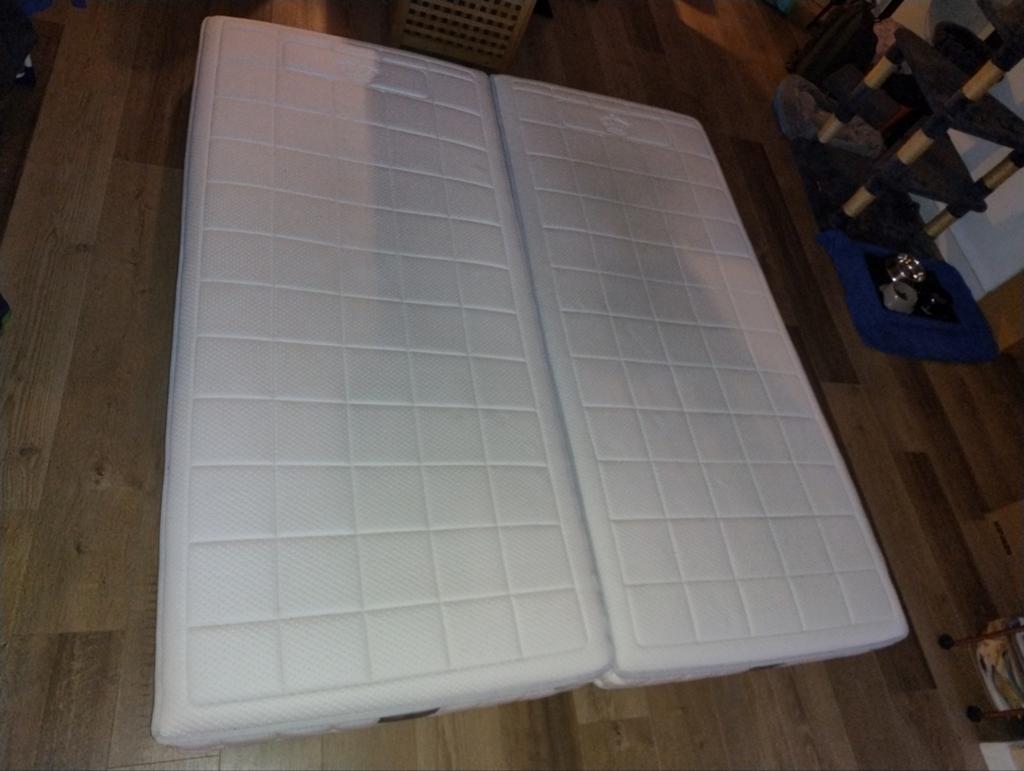 Auping matrassen 90x200 cm, Ophalen, Gebruikt, 90 cm, Eenpersoons
