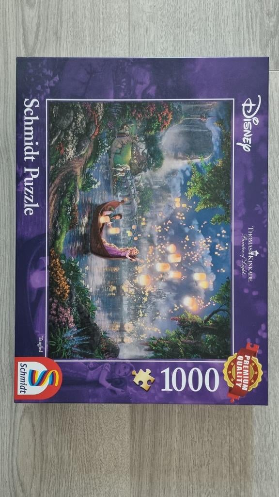 Disney Rapunzel Legpuzzel 1000 stukjes Schmidt Puzzle, Ophalen of Verzenden, 500 t/m 1500 stukjes, Nieuw, Legpuzzel