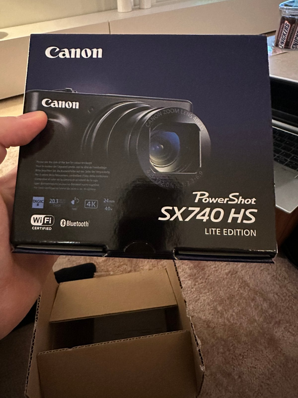 Canon PowerShot SX740 HS Lite Edition camera NIEUW ONGEBRUIK, Audio, Tv en Foto, Ophalen, Canon, Nieuw, Compactcamera