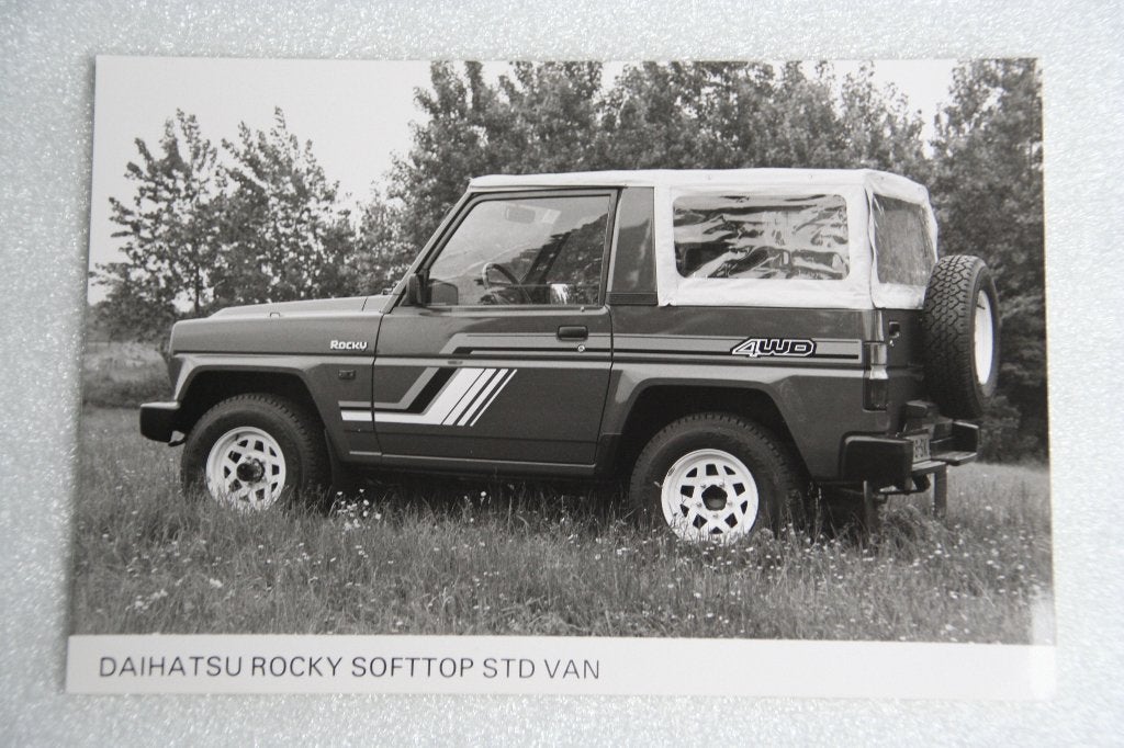 Persfoto Daihatsu Rocky Softtop STD VAN (1981) (14), Ophalen of Verzenden, Nieuw, Overige merken