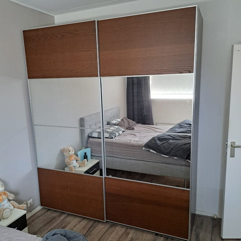 IKEA PAX kledingkast 200x58x236cm, Ophalen, Gebruikt, Ikea Pax, 150 tot 200 cm