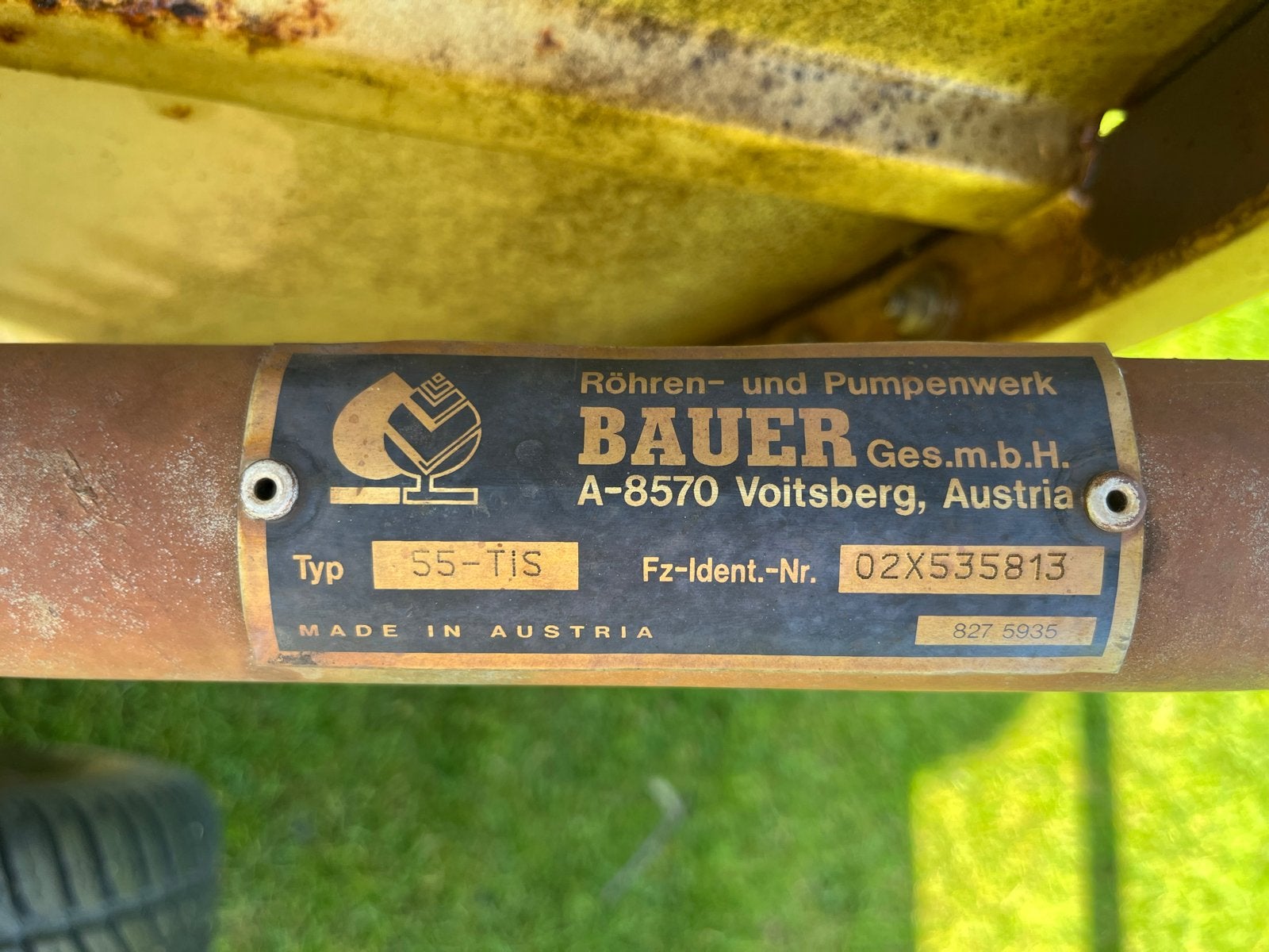 Bauer S5-TiS Beregeningshaspel met Sproeier, Tuin en Terras, Tuinsproeiers, Ophalen, Gebruikt, Kanonsproeier