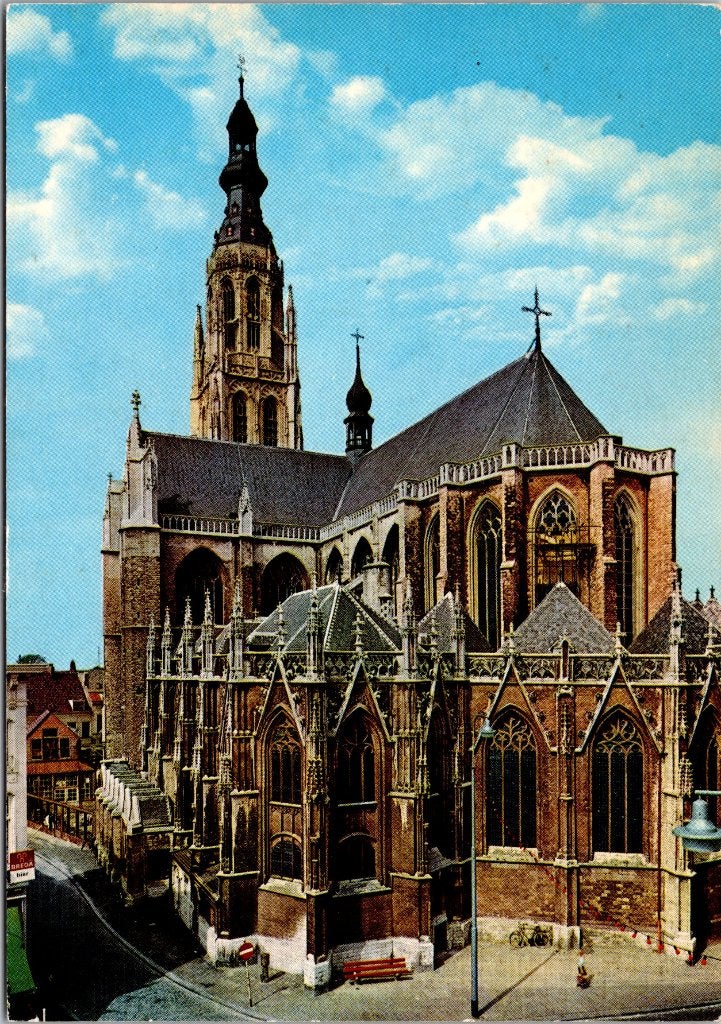 Breda - 11 ansichtkaarten jaren 70 80 90 .., Verzenden, 1960 tot 1980, Gelopen, Noord-Brabant