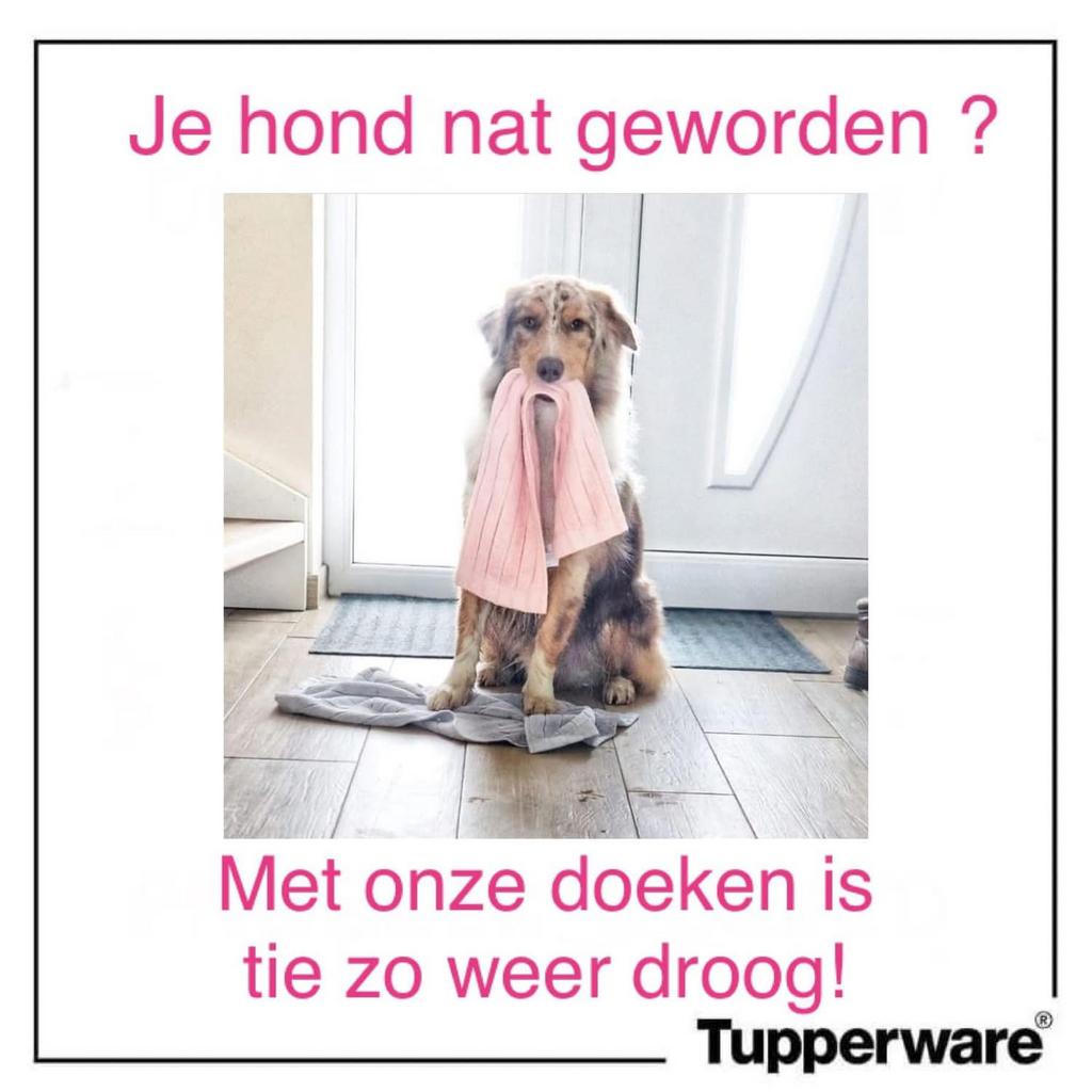 Tupperware Droogdoeken / Keukendoeken, Ophalen of Verzenden, Nieuw, Overige typen