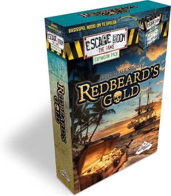 Escape Room the Game; Redbeard's Gold, Een of twee spelers, Ophalen of Verzenden, Zo goed als nieuw, Identity Games