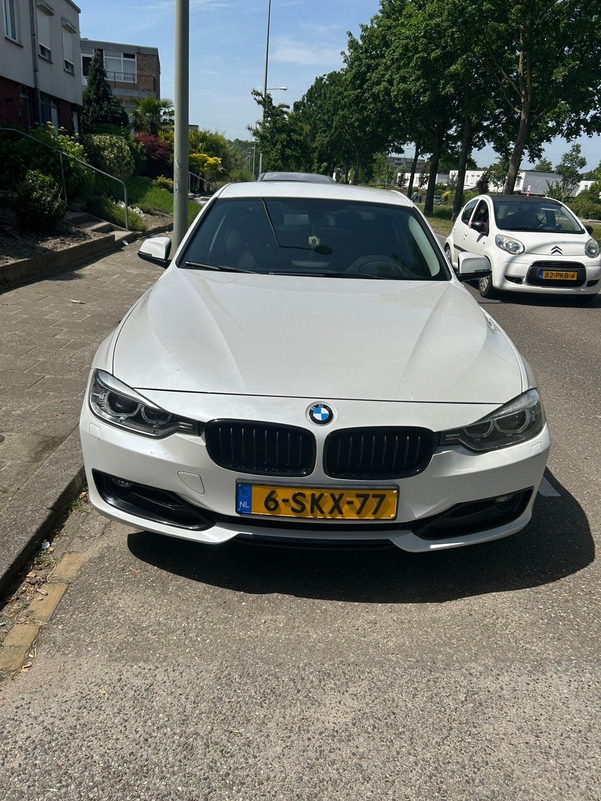BMW 3-Serie 1.6 320I 125KW EDE 2013 Wit, Auto's, BMW, Achterwielaandrijving, 4 cilinders, Wit, 75 €/maand