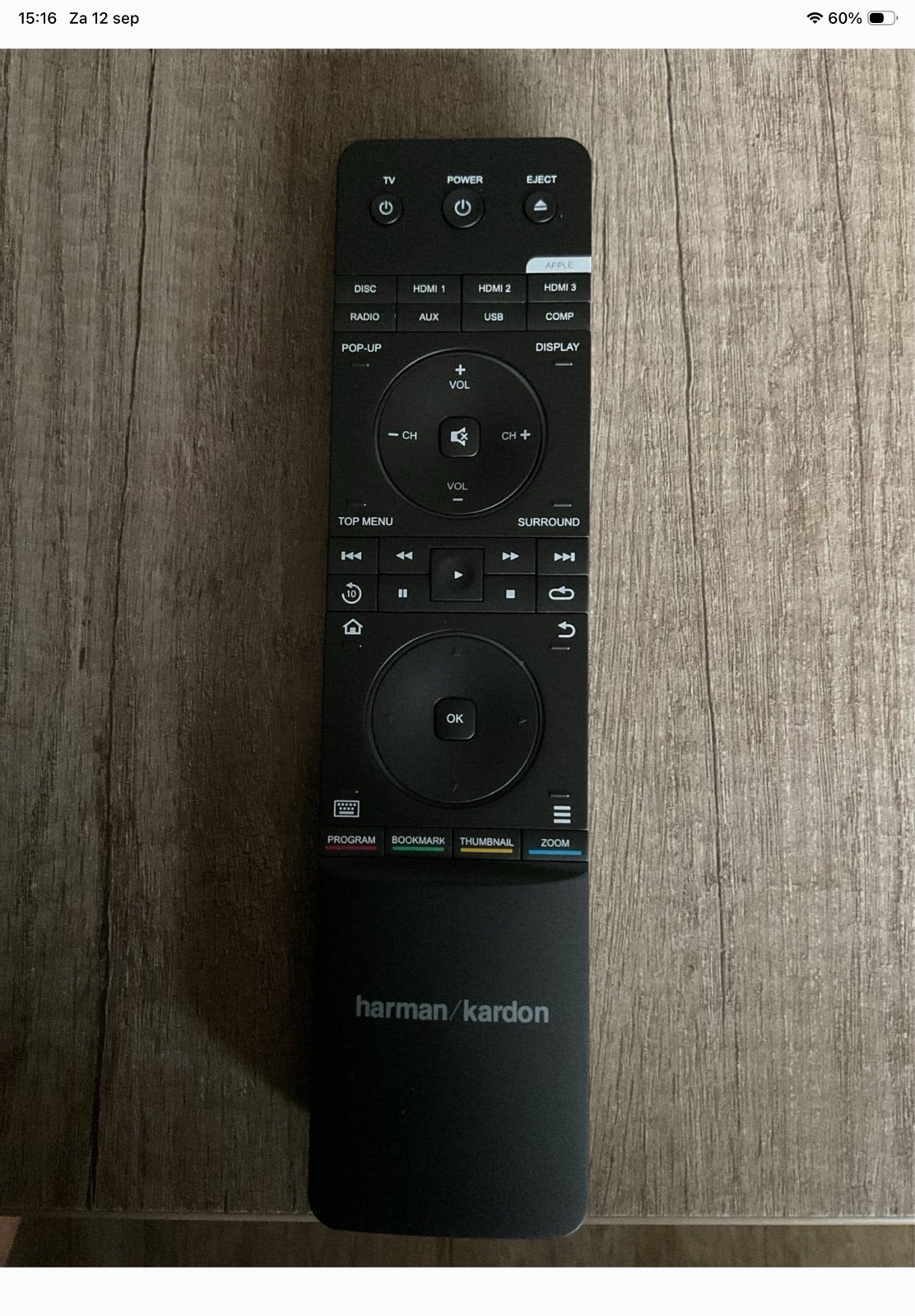 Harman Kardon Afstandsbediening - Origineel, Ophalen of Verzenden, Nieuw, Origineel, Receiver of Versterker