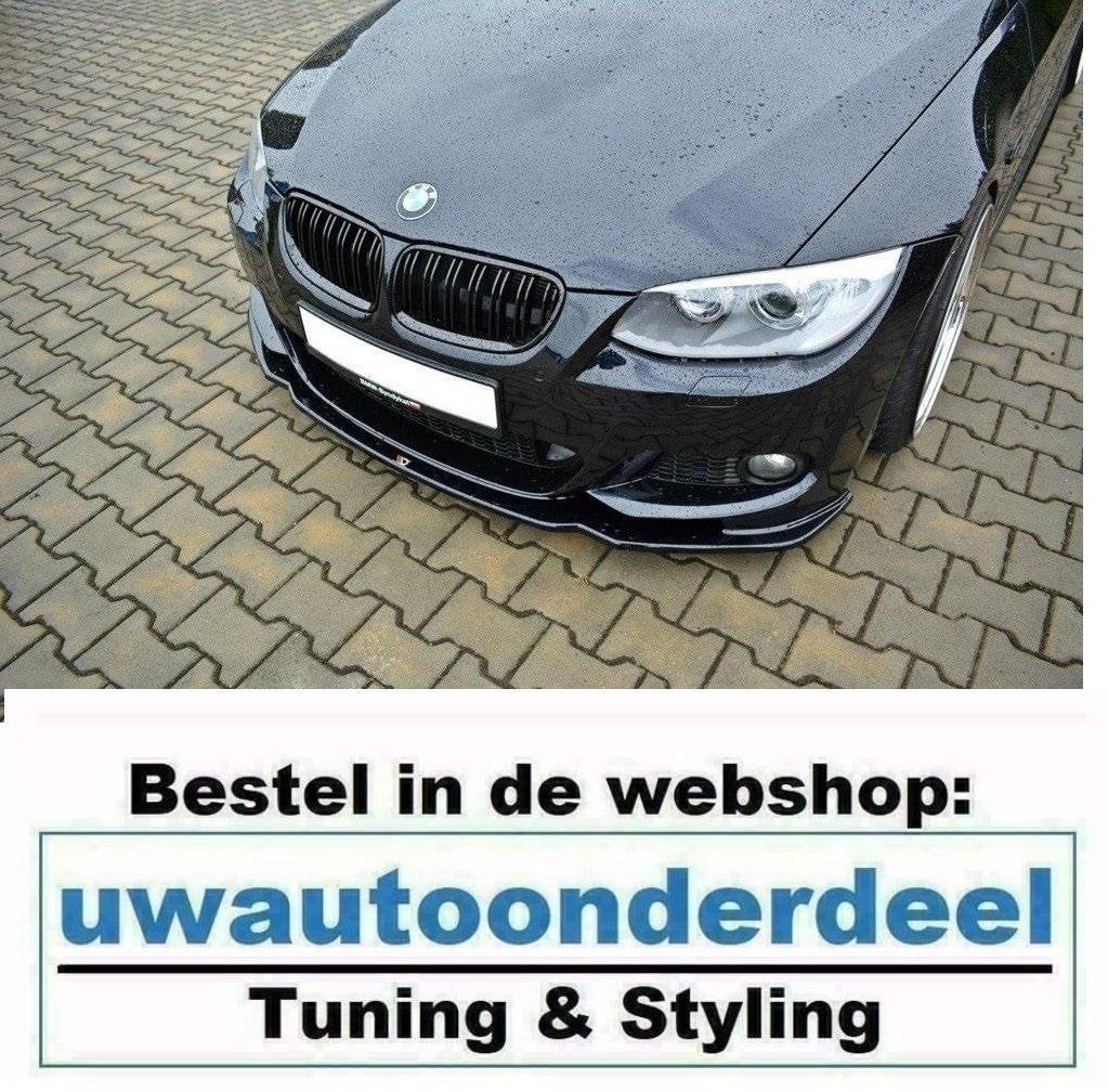 Spoiler Lip Splitter Voor Bmw 3 Serie E92 Coupe Facelfit M P, Verzenden, Automotive Parts, A.parts@hotmail.nl, Trasmolenlaan 12 3447 GZ Woerden