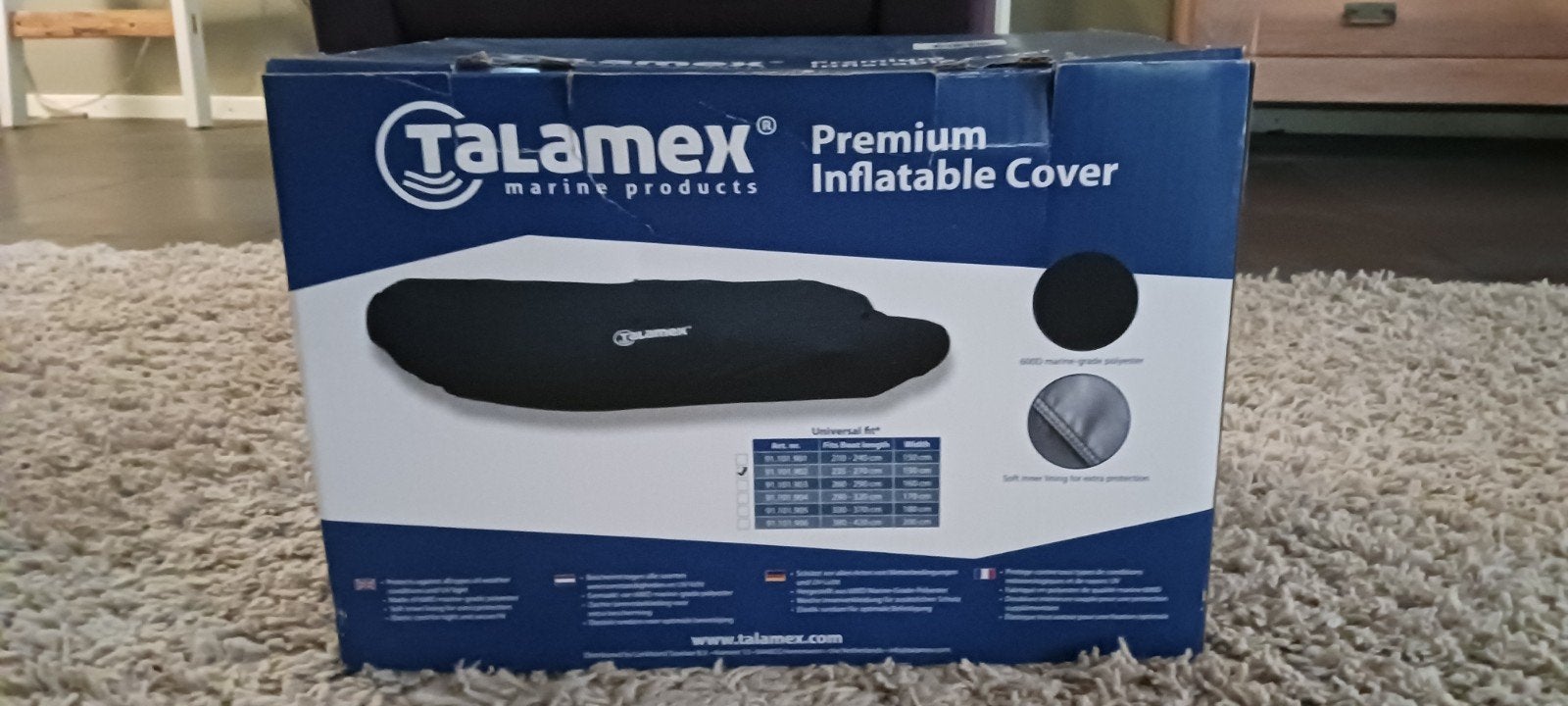 Talamex Premium Opblaasbare Hoes voor Rubberboot, Ophalen, Nieuw, Overige typen