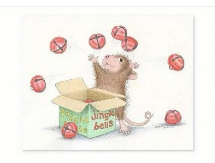 Clear stamps house mouse,   verschillende, kerst, Hobby en Vrije tijd, Ophalen of Verzenden, Nieuw, Clearstamp
