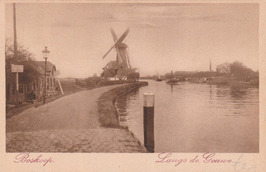 boskoop- langs de gouwe, Ophalen of Verzenden, 1940 tot 1960